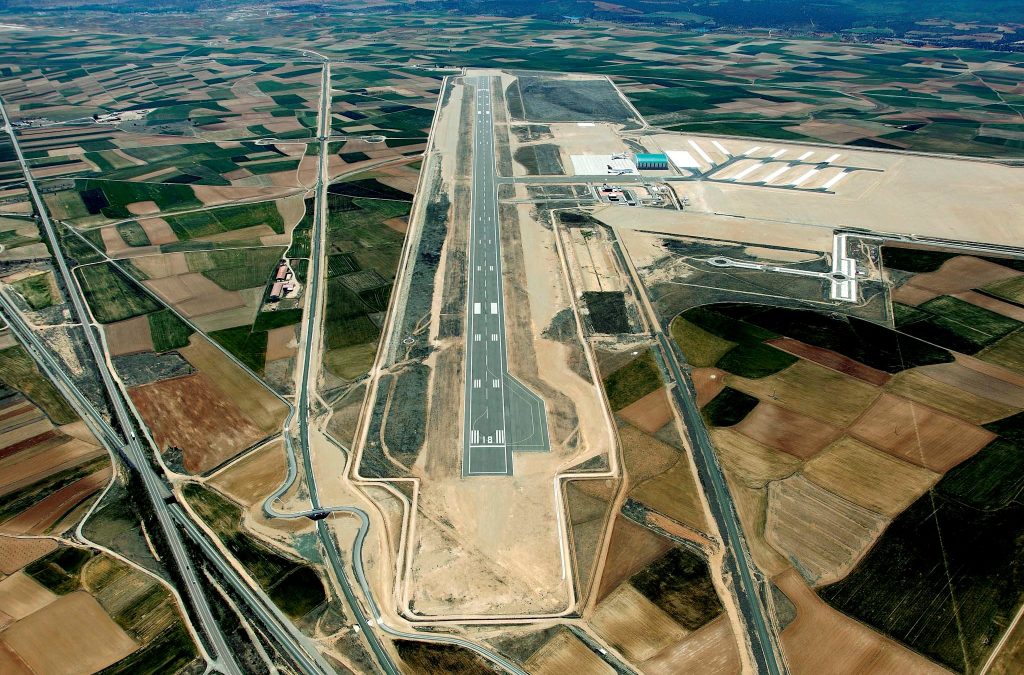 Foto Aeropuerto Teruel desde el aire